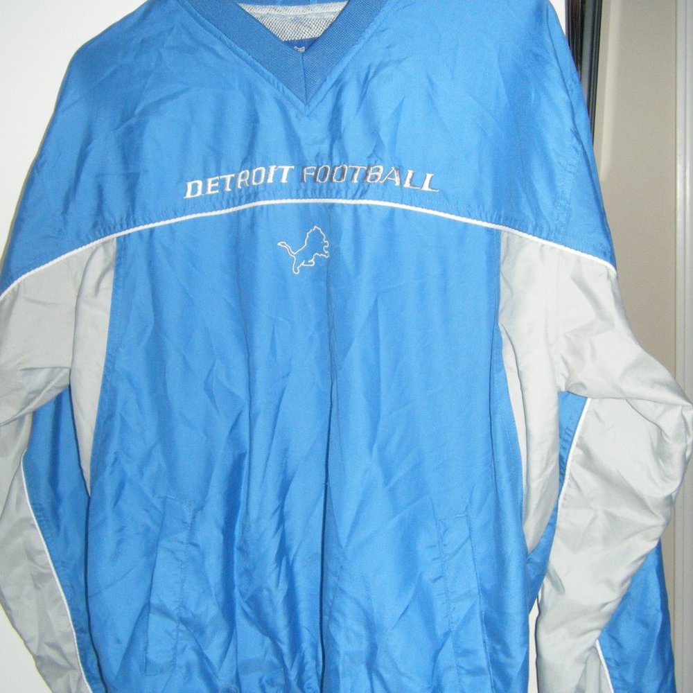 Women NFL reebox Jacket Detroit Lions XL